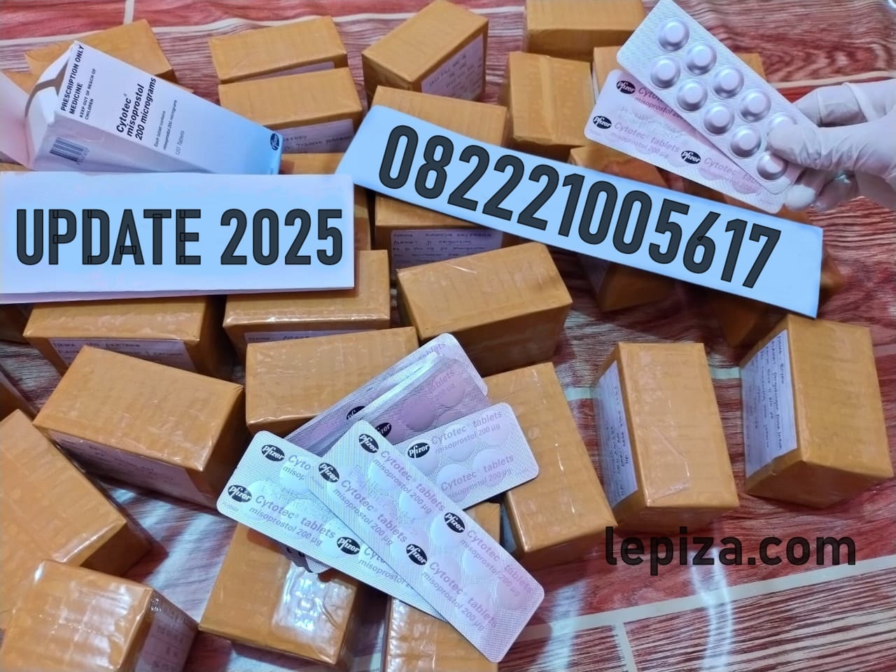 Bukti pengiriman jual obat penggugur kandungan cytotec misoprostol